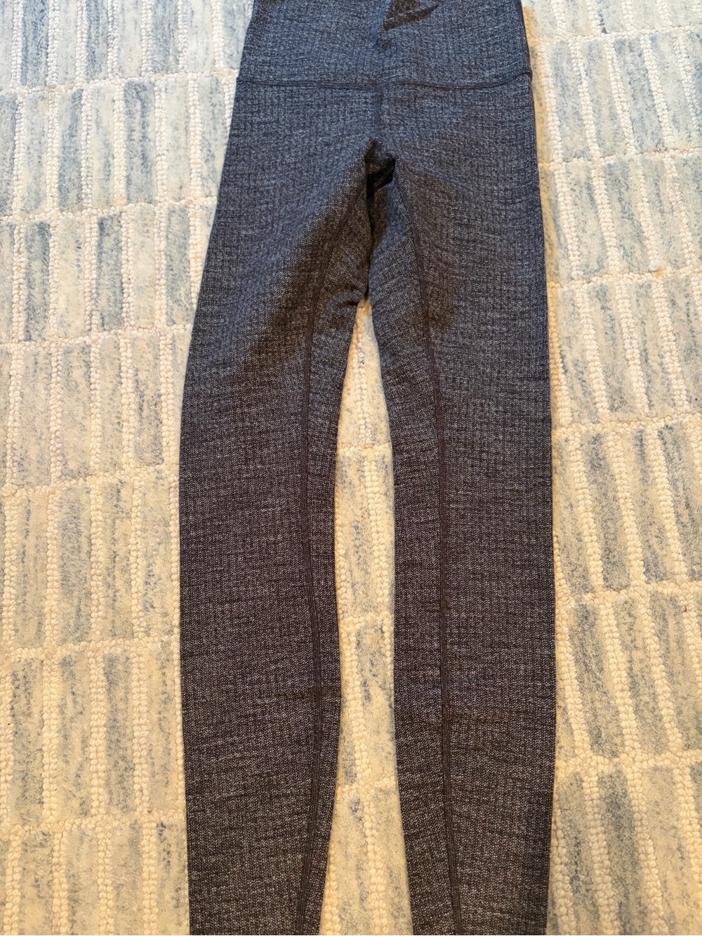 lululemon Dark Heather Gray Leggings - only worn once